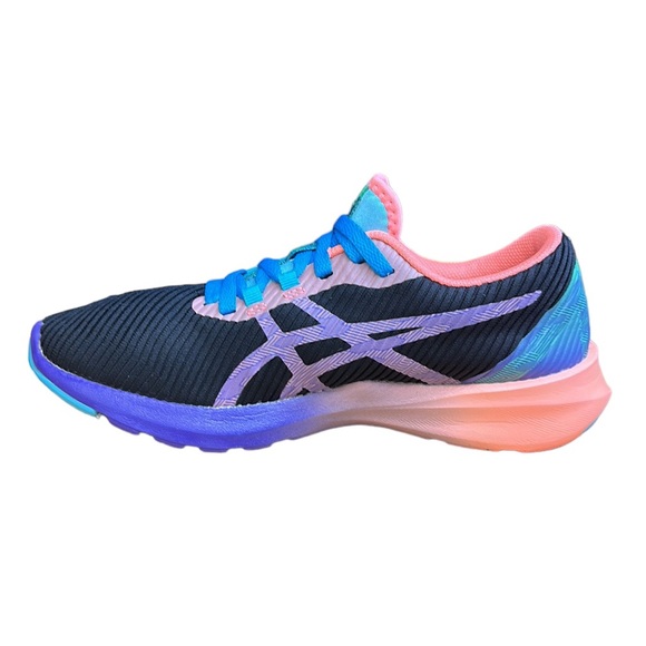 Asics Versablast Black Sun Coral Women's Athletic Running Shoes Size US 9 EUC - Picture 9 of 13